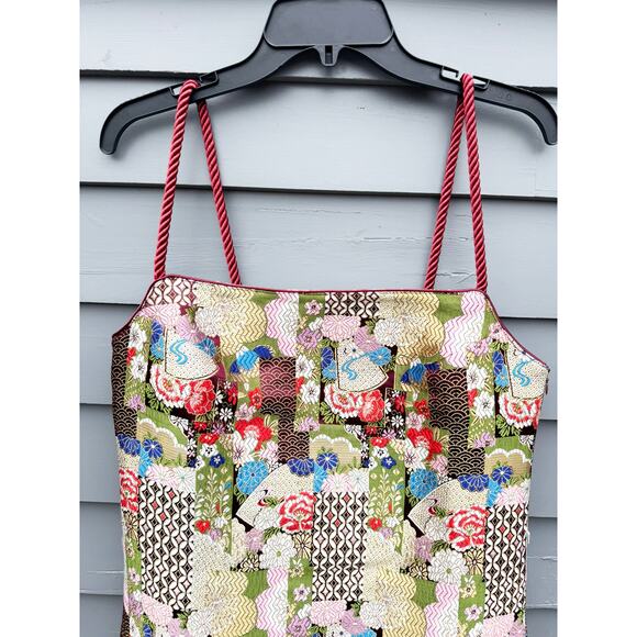 FRONT ROW SHOP Patchwork jacquard mini dress Small S - Picture 2 of 5